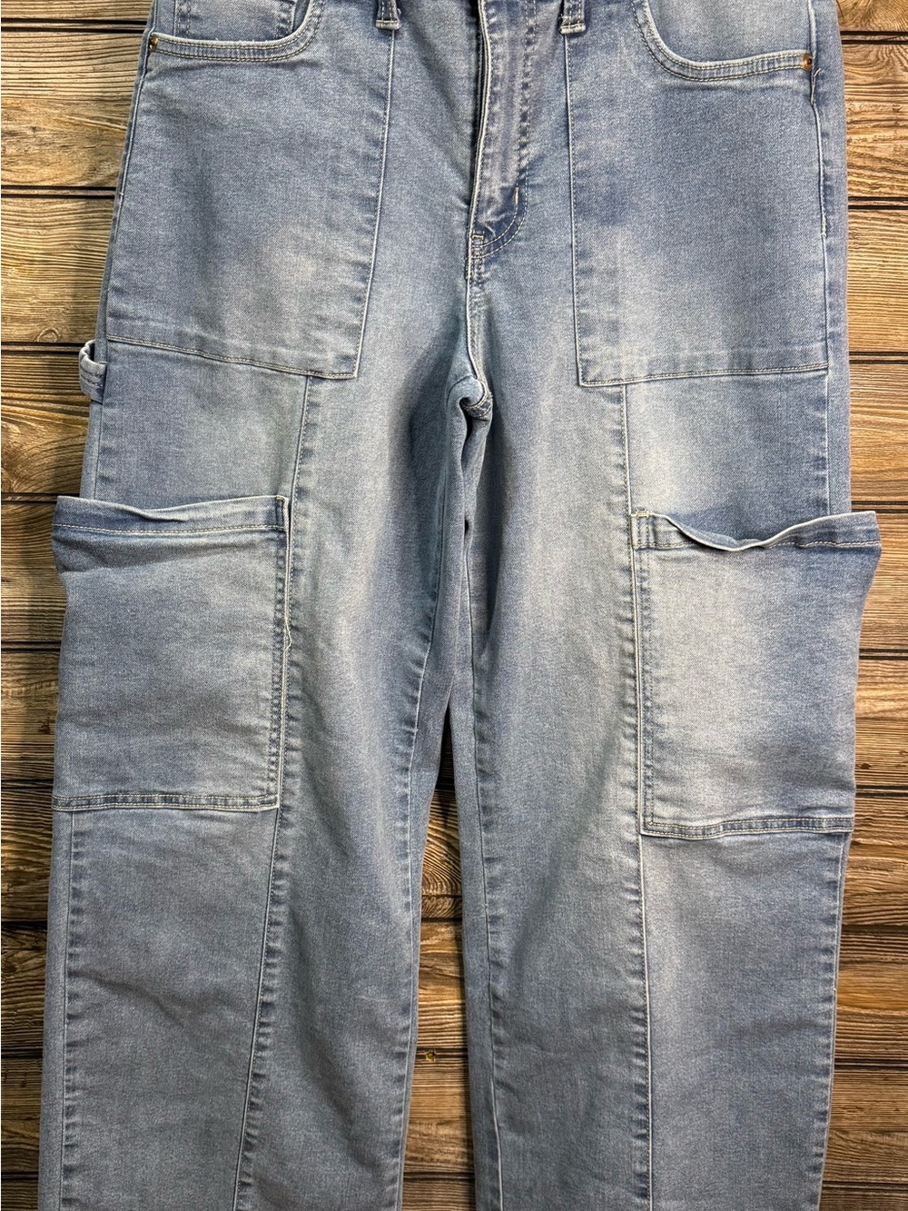 Celebrity Pink Vintage Light Blue Denim Jeans